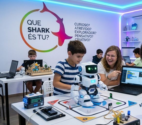 Desafios STEM — competições e missões em equipa